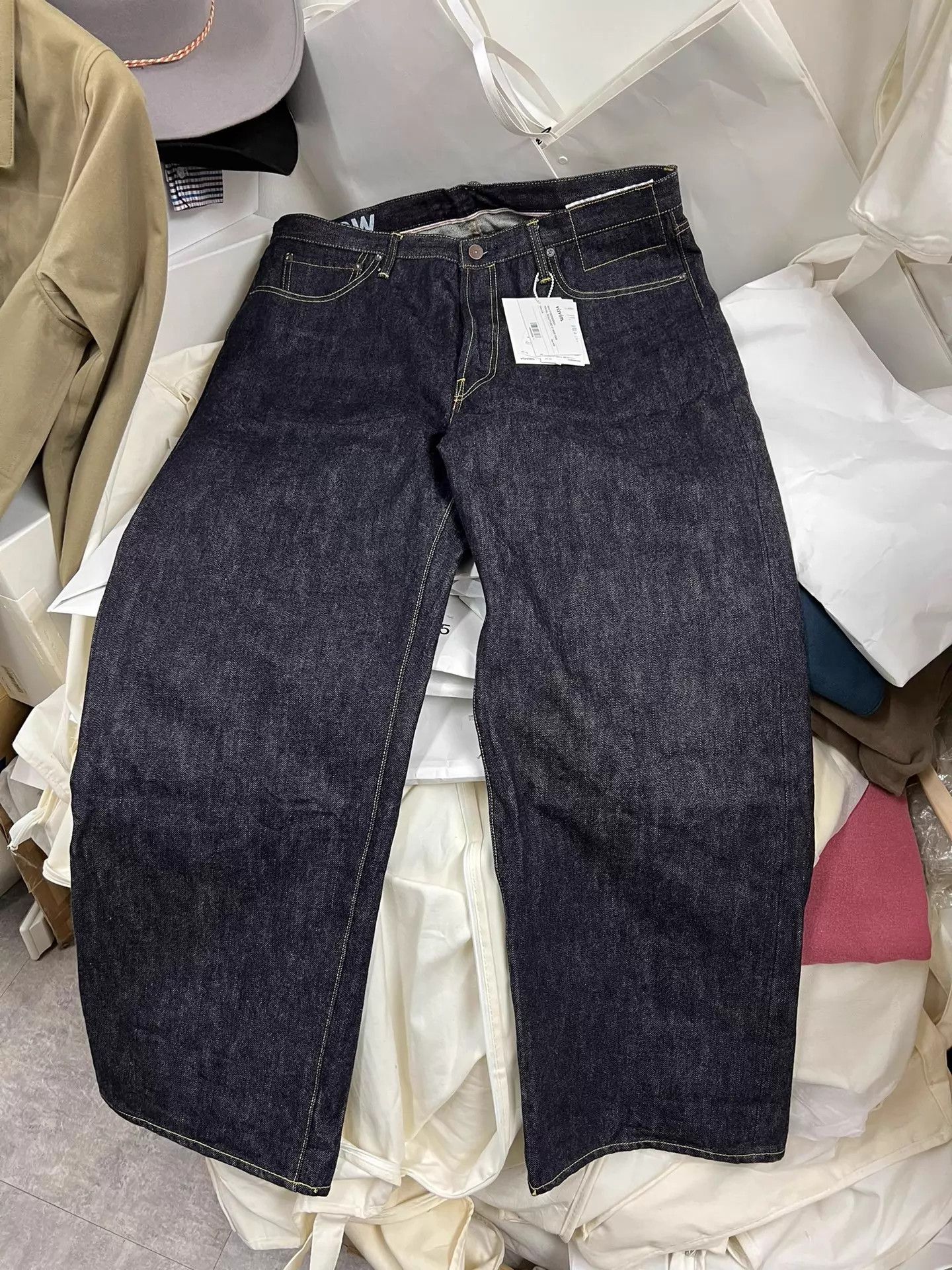 Visvim VISVIM SOCIAL SCULPTURE DENIM 01 WIDE DRY 01.3RW W36 L30 1W Size US 30 / EU 46 - 1 Thumbnail