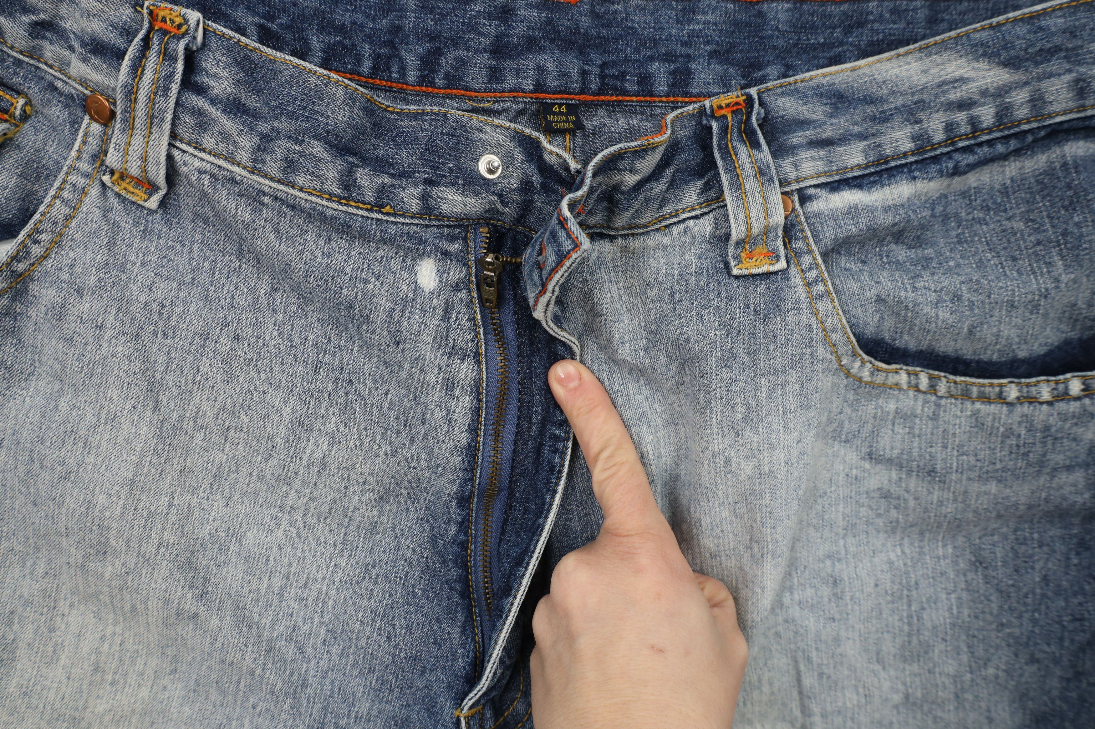 Karl Kani × Vintage Vintage 90s Y2K Karl Kani Baggy Wide Leg Denim Jeans AS IS Size US 44 / EU 60 - 6 Thumbnail