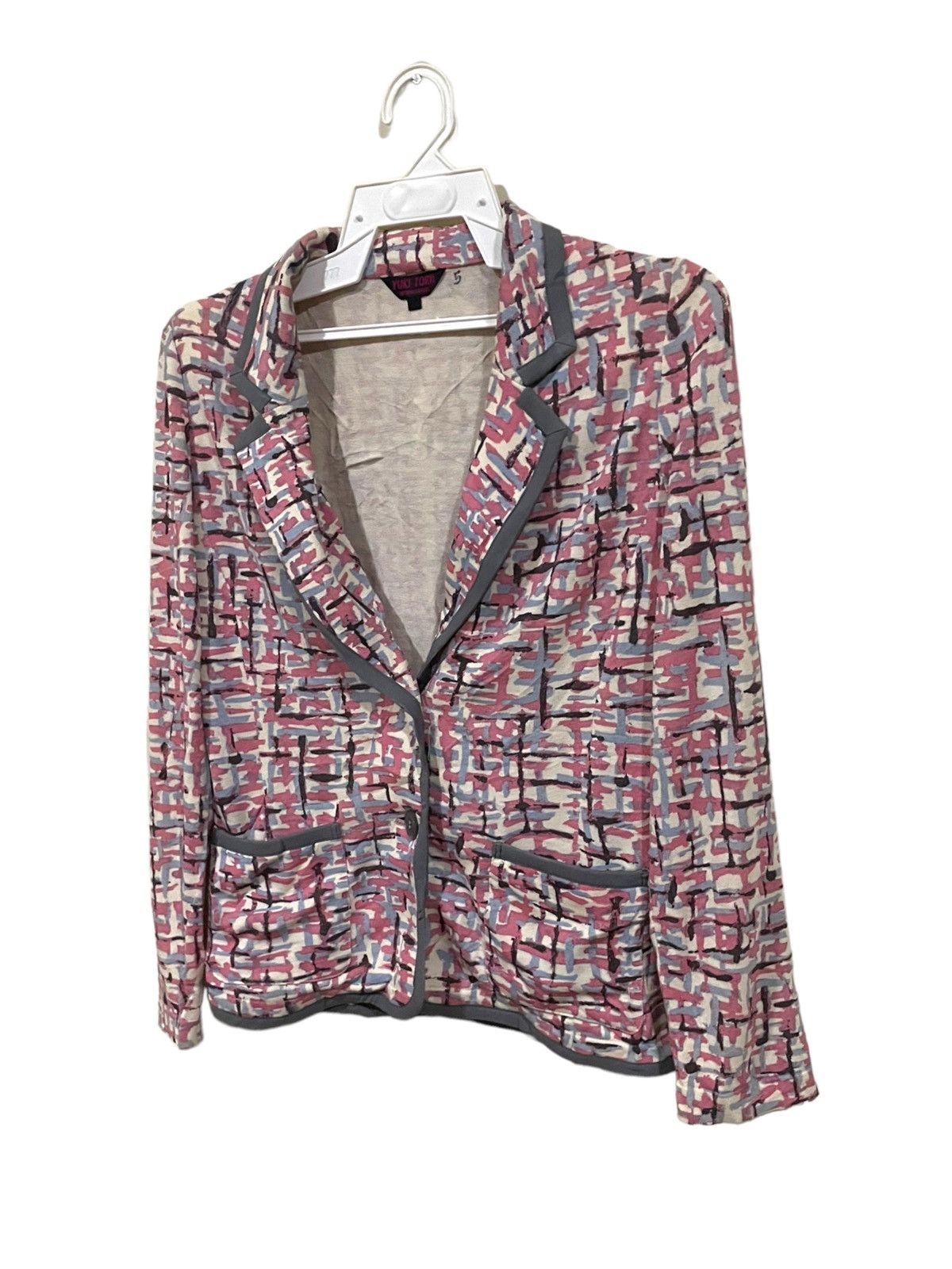 Designer × Japanese Brand Yuki Torii Japan Abstract Art Fashion Jacket Size S / US 4 / IT 40 - 3 Thumbnail