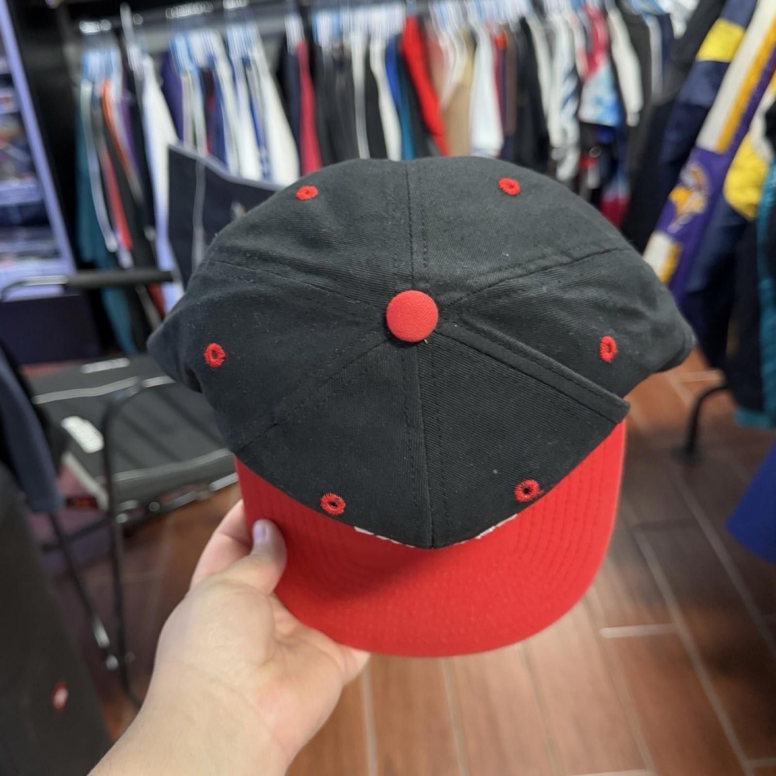 NBA Chicago Bulls Vintage Snapback Hat Size ONE SIZE - 4 Thumbnail