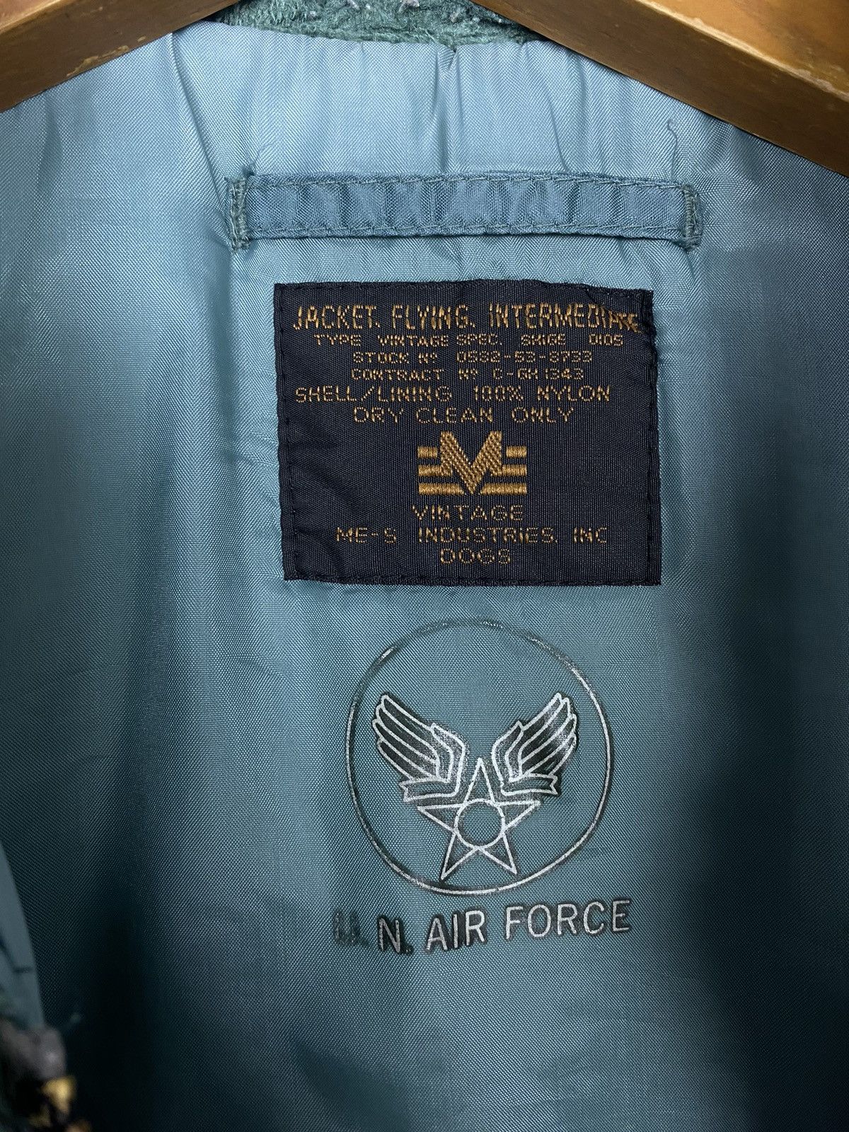Vintage Rare‼️ Vintage DISTRESSED U.n Air Force Bomber Jacket Size US M / EU 48-50 / 2 - 5 Thumbnail