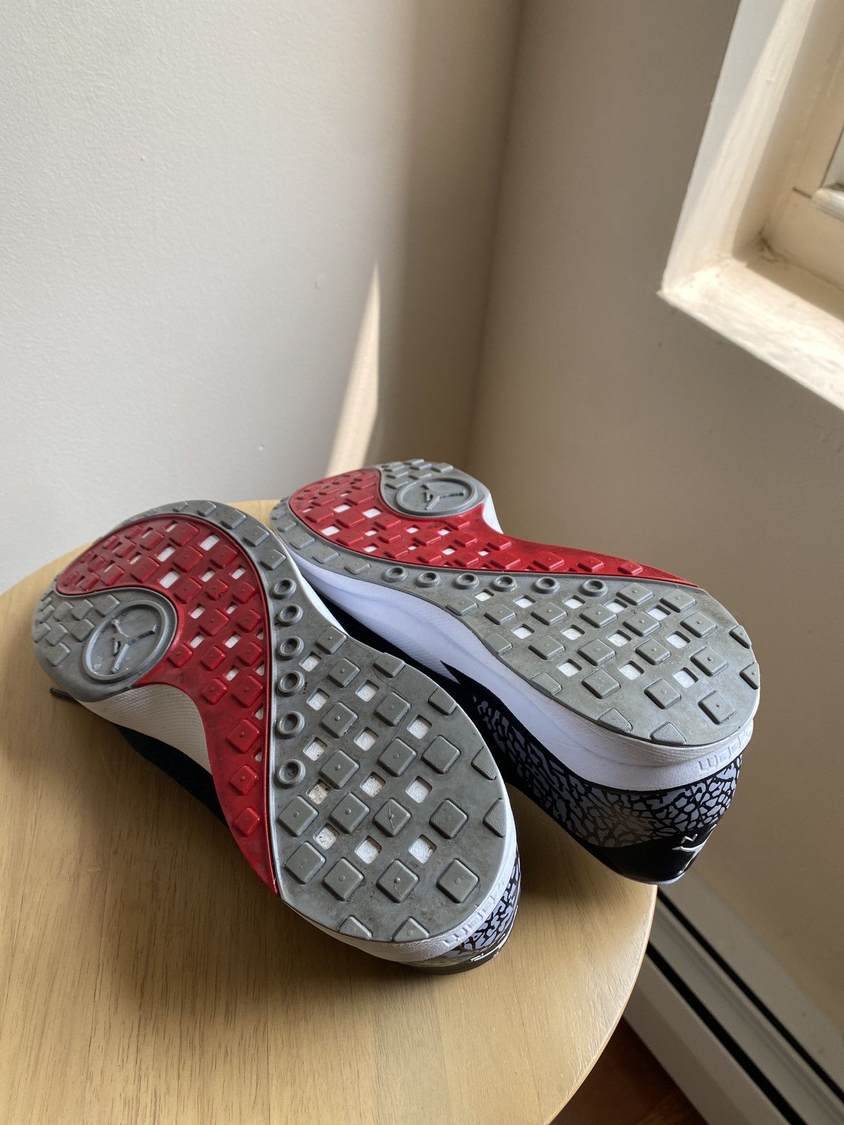 Jordan Brand Jordan zoom tenacity 88 ‘black cement’ Size US 11.5 / EU 44-45 - 6 Thumbnail