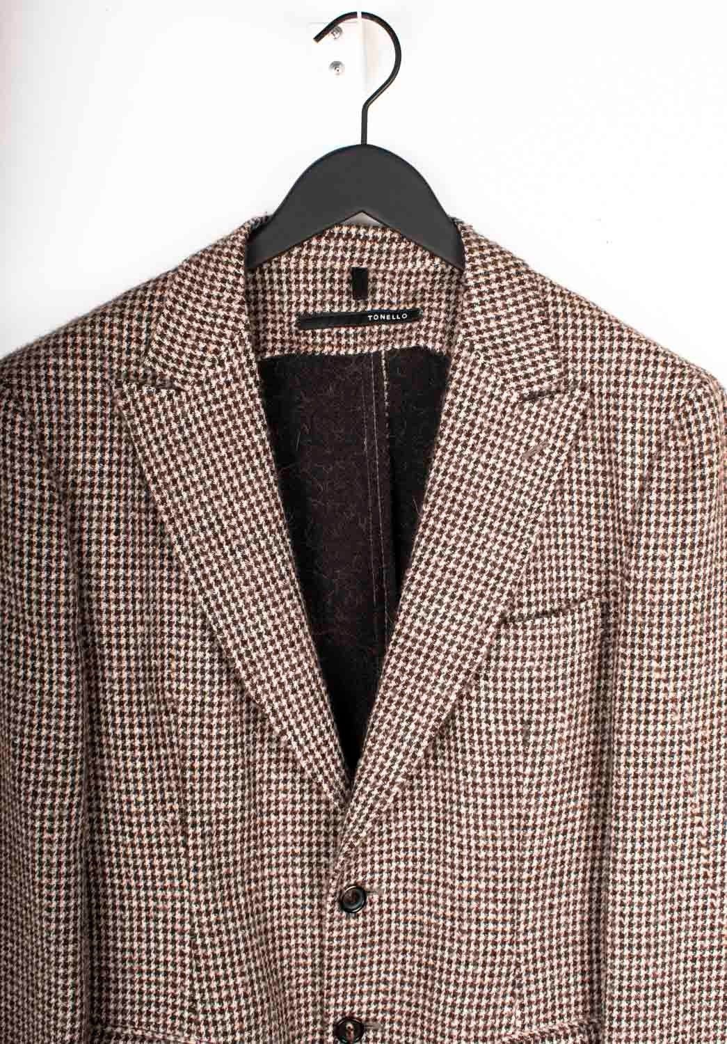 Tonello Tonello Men Jacket Check Blazer Size IT52/Large Size US L / EU 52-54 / 3 - 3 Thumbnail