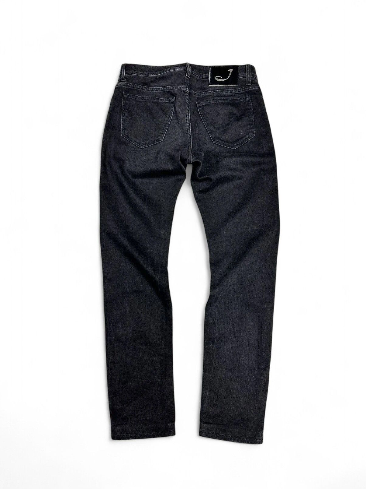 14th Addiction Jacob Cohen black denim jeans slim fit vintage style Size US 32 / EU 48 - 12 Thumbnail
