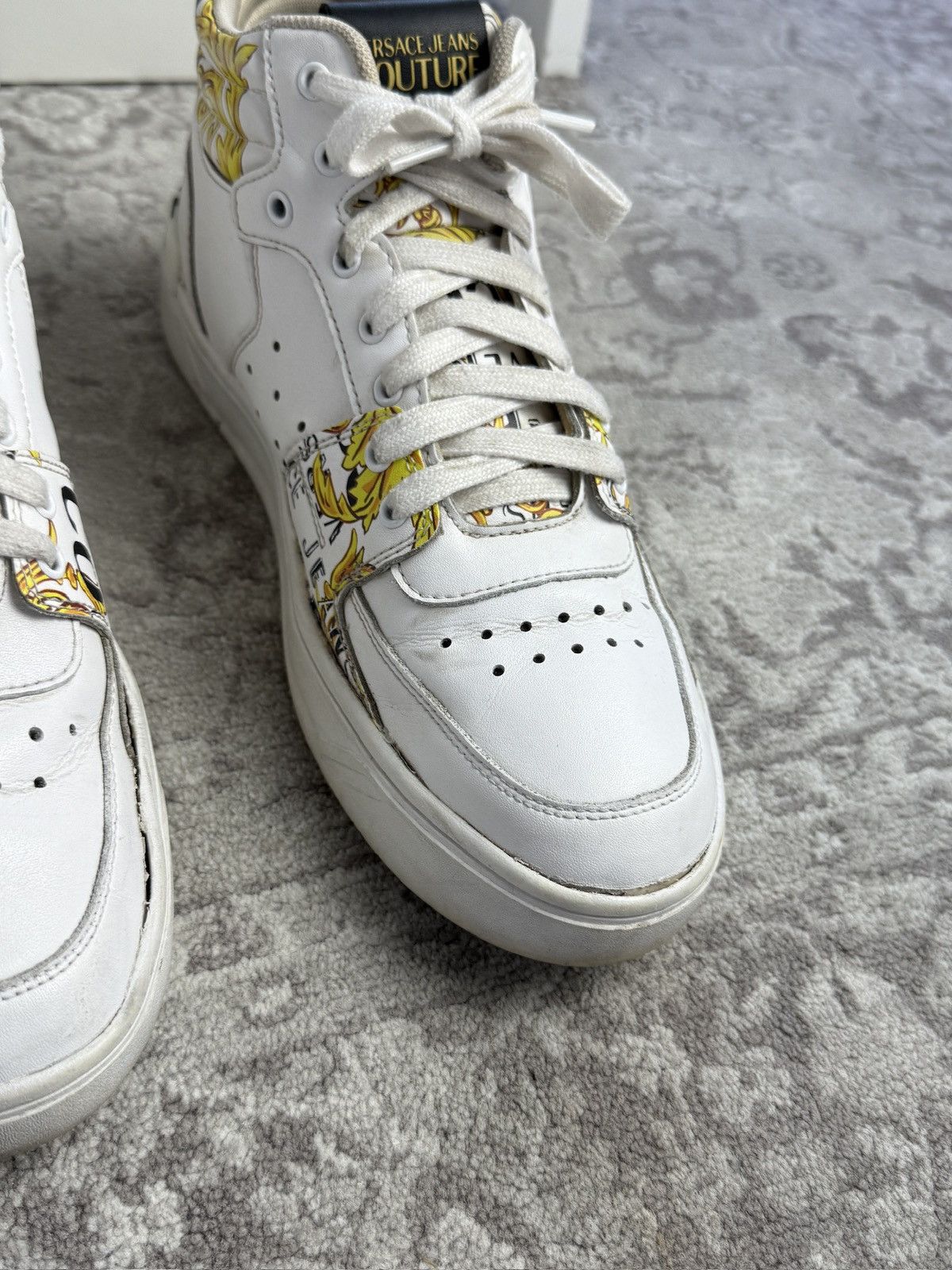 Designer × Versace × Versace Jeans Couture Versace Jeans Couture shoes sneakers US 9.5 designer luxury Size US 9.5 / EU 42-43 - 7 Thumbnail
