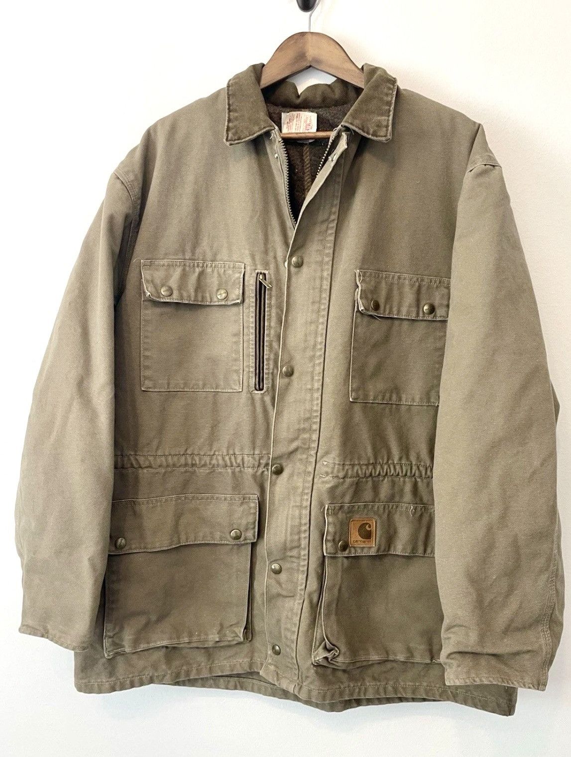 Carhartt Vintage Carhartt Field Coat Blanket Lined USA Union Made XL Size US XL / EU 56 / 4 - 1 Thumbnail