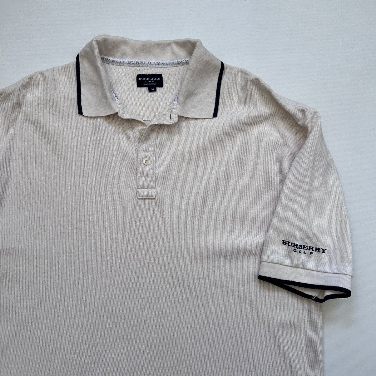 Burberry × Vintage Burberry Golf vintage polo Size US L / EU 52-54 / 3 - 2 Thumbnail