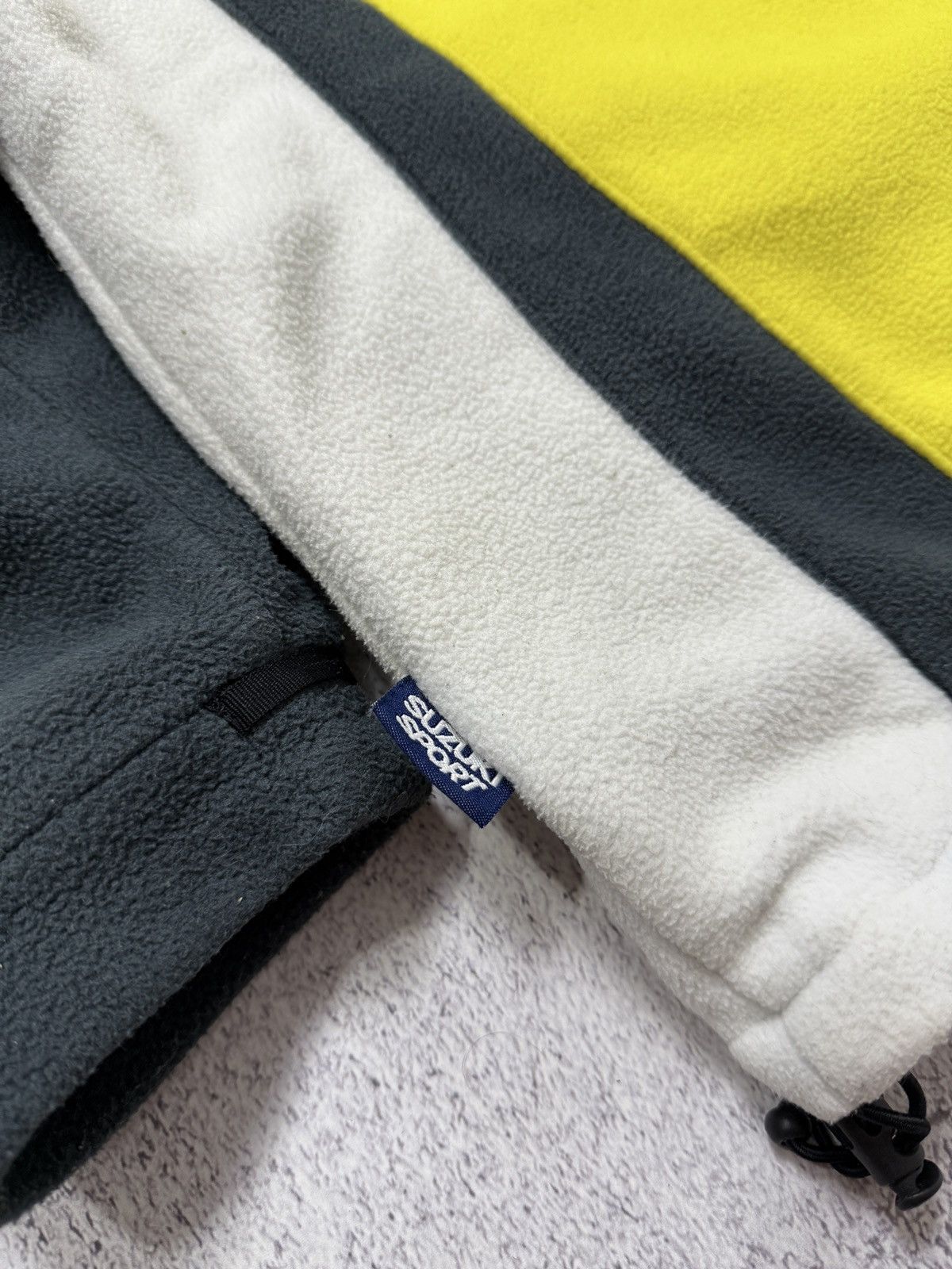 Japanese Brand VTG SUZUKI SPORT WORLD RALLY TEAM FLEECE JACKET Size US XL / EU 56 / 4 - 14 Thumbnail