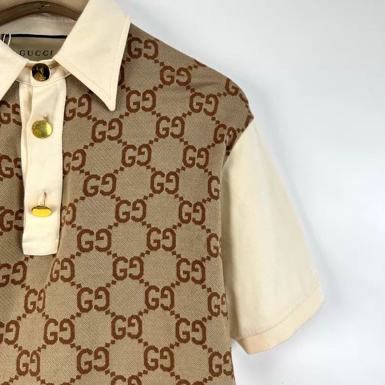Gucci Gucci Aria series double G old flower stitching metal buck Size US XS / EU 42 / 0 - 5 Thumbnail