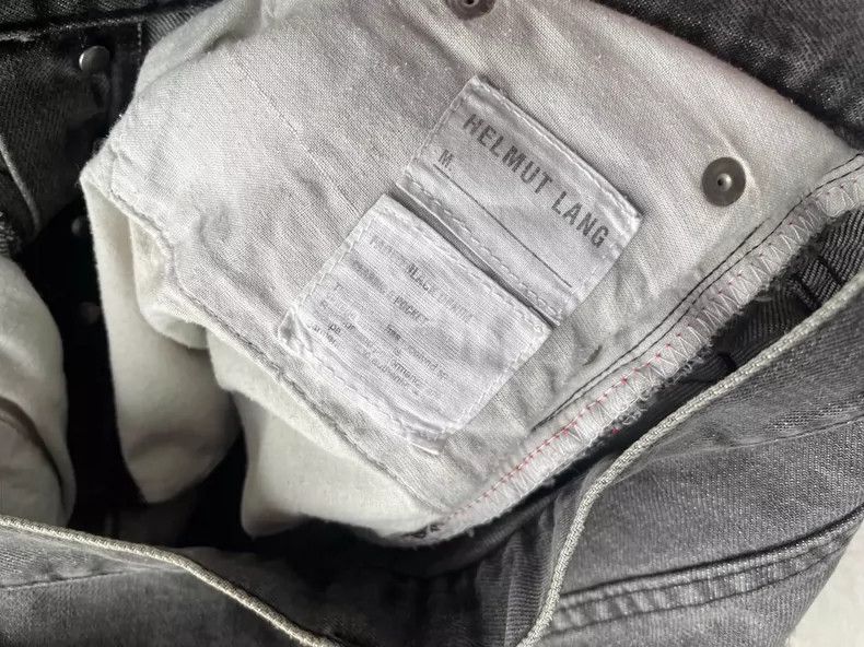 Helmut Lang HELMUT LANG Water washing black destroys jeans Size US 32 / EU 48 - 6 Thumbnail