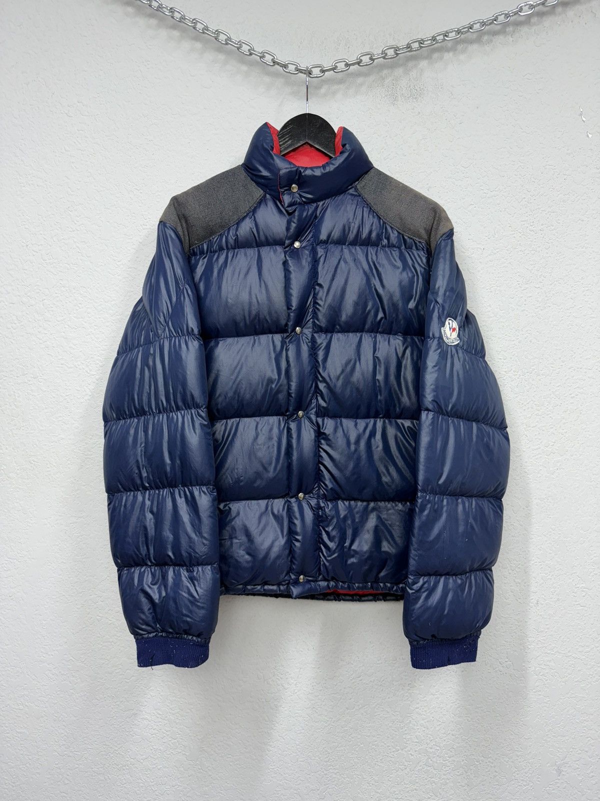 Moncler Grenoble Vintage Moncler Grenoble Down Puffer Jacket Patch Logo 80’s Size US M / EU 48-50 / 2 - 1 Thumbnail