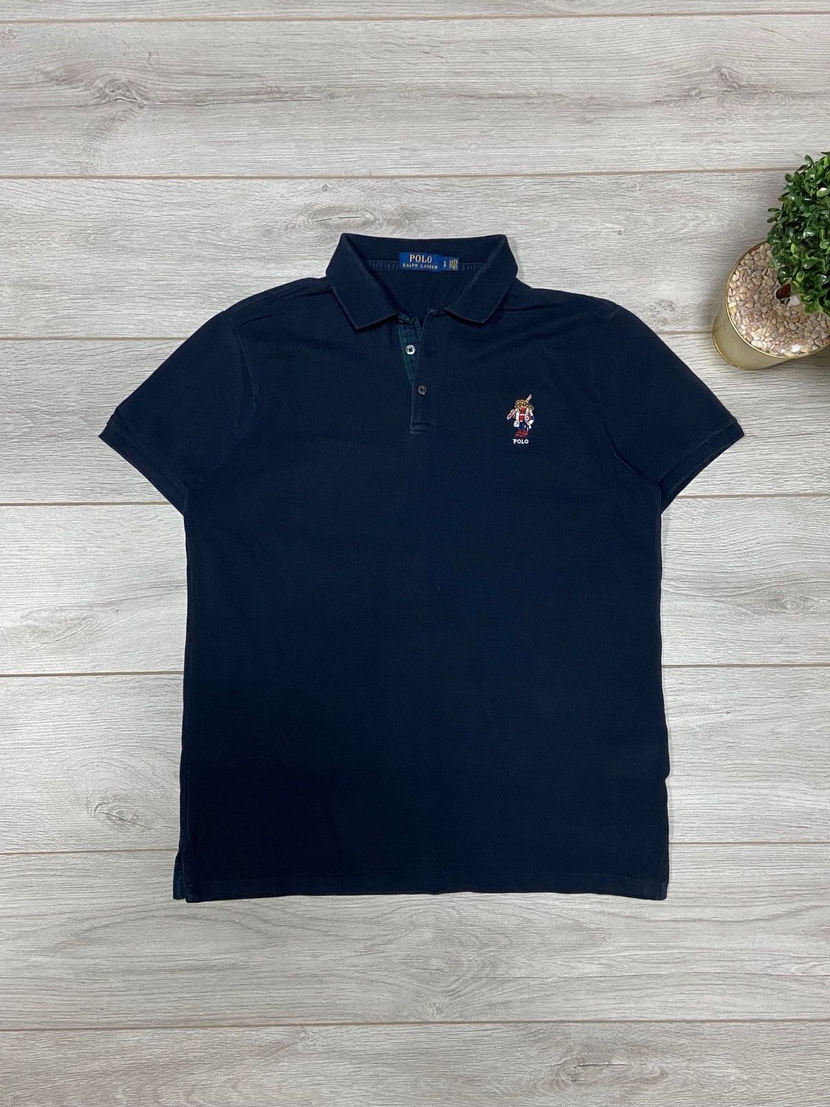 Polo Ralph Lauren POLO Bear Ralph Lauren vintage polo shirt Size US L / EU 52-54 / 3 - 2 Thumbnail