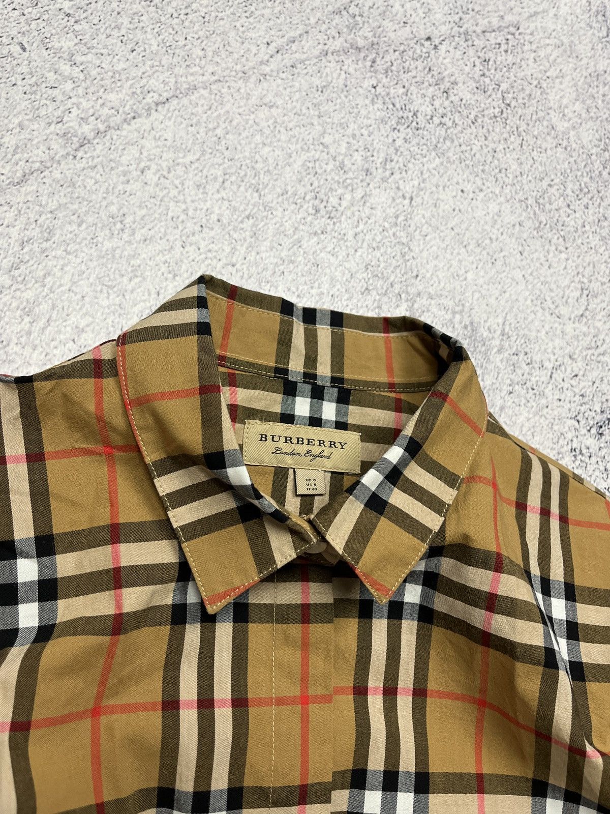 Burberry Burberry London England Nova Check Full Pattern Shirt Luxury Size S / US 4 / IT 40 - 8 Thumbnail
