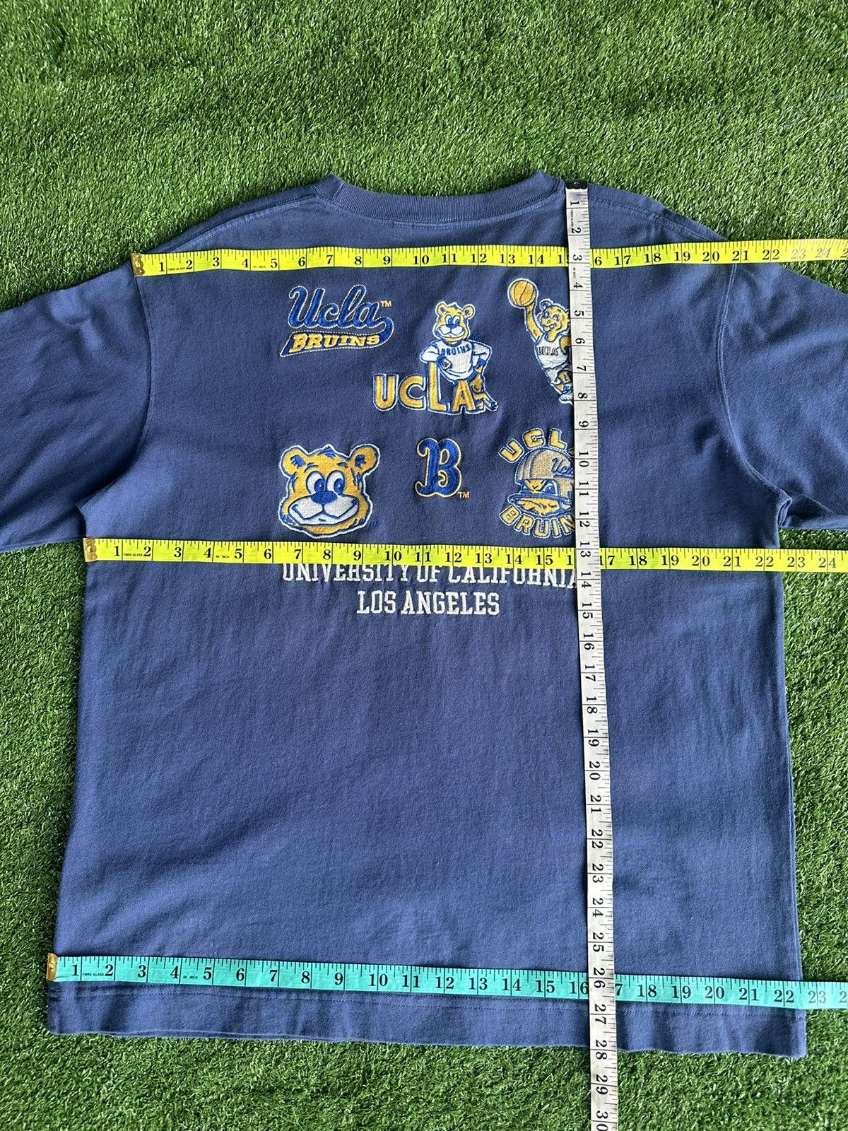 Collegium Ucla University Embroidery Logo Vintage TShirt A518 Size US M / EU 48-50 / 2 - 6 Thumbnail