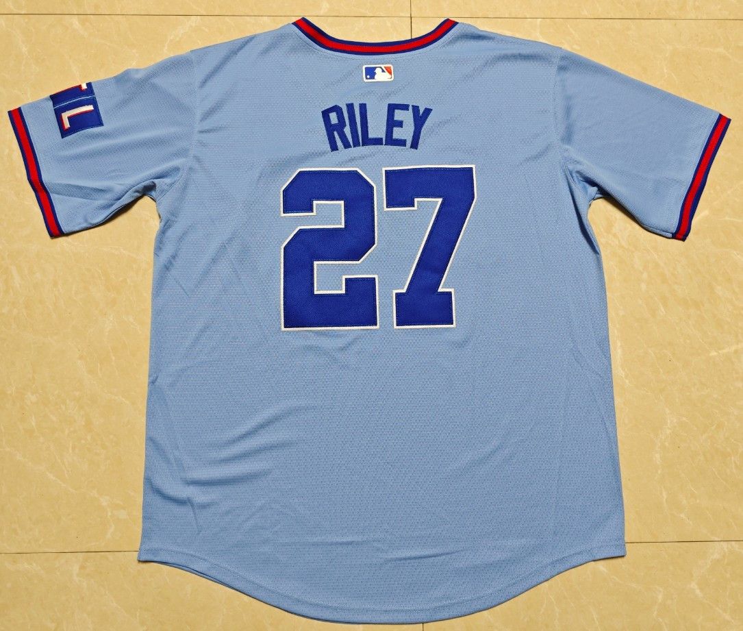 Other 2026 New Style Atlanta Braves Jerseys #27 Austin Riley Size US S / EU 44-46 / 1 - 2 Thumbnail