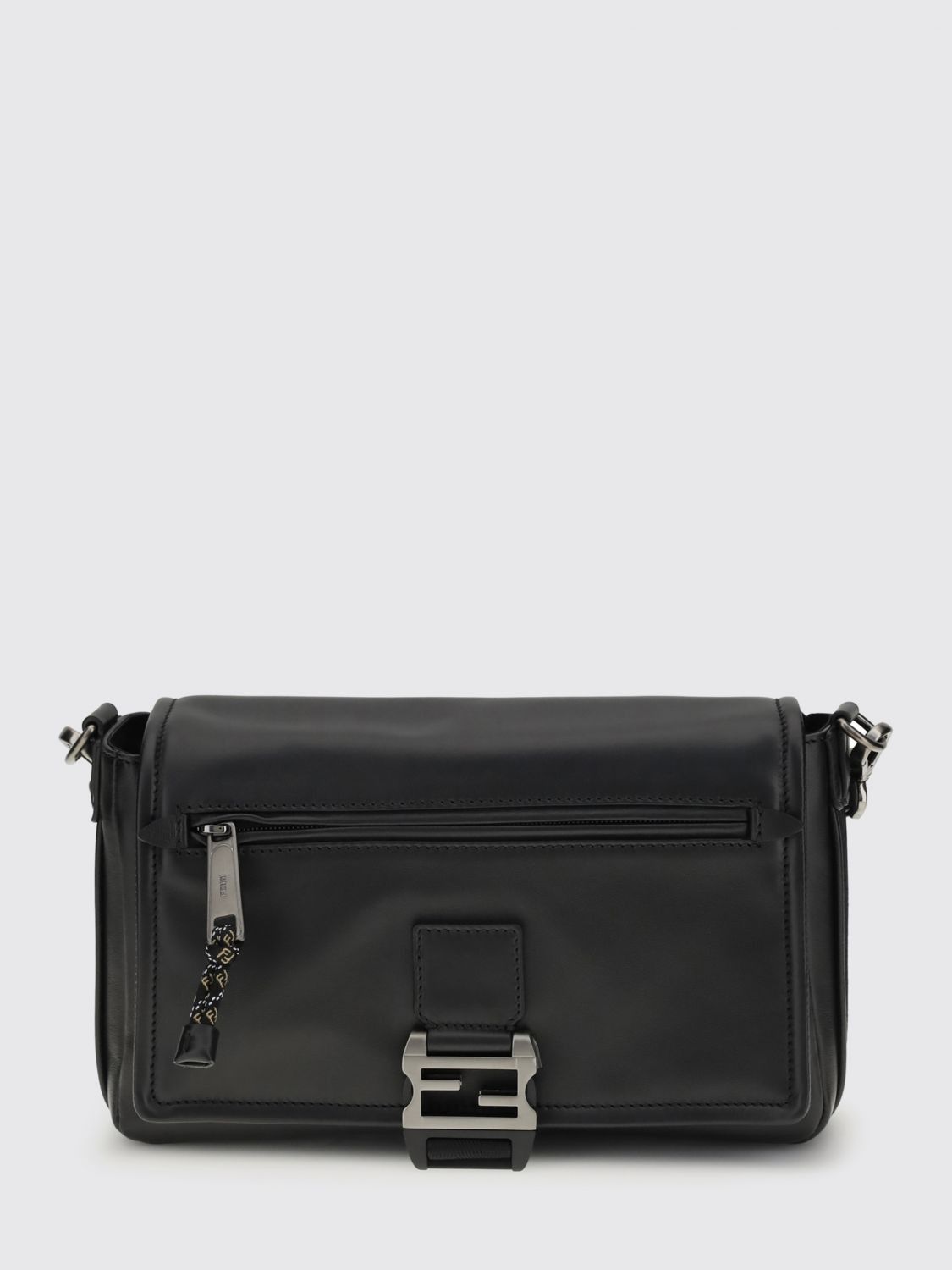Fendi Fendi Shoulder Bag Men Black Size ONE SIZE - 1 Thumbnail