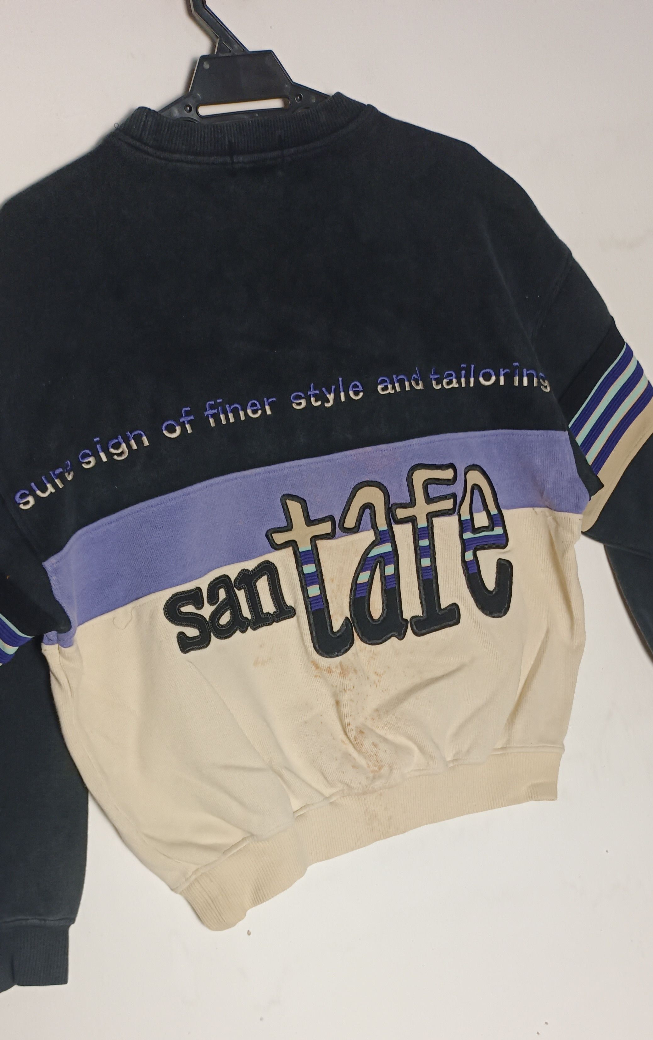 Designer × Vintage RARE🔥Santafe Crewneck Sweatshirt Size US L / EU 52-54 / 3 - 5 Thumbnail
