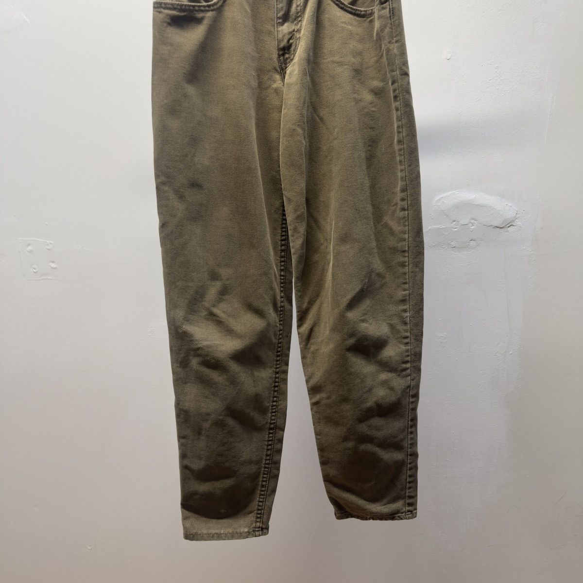 Levi's 90s Levi's Silvertab Baggy Jeans Green ERD Grunge Skater Size US 28 / EU 44 - 10 Thumbnail