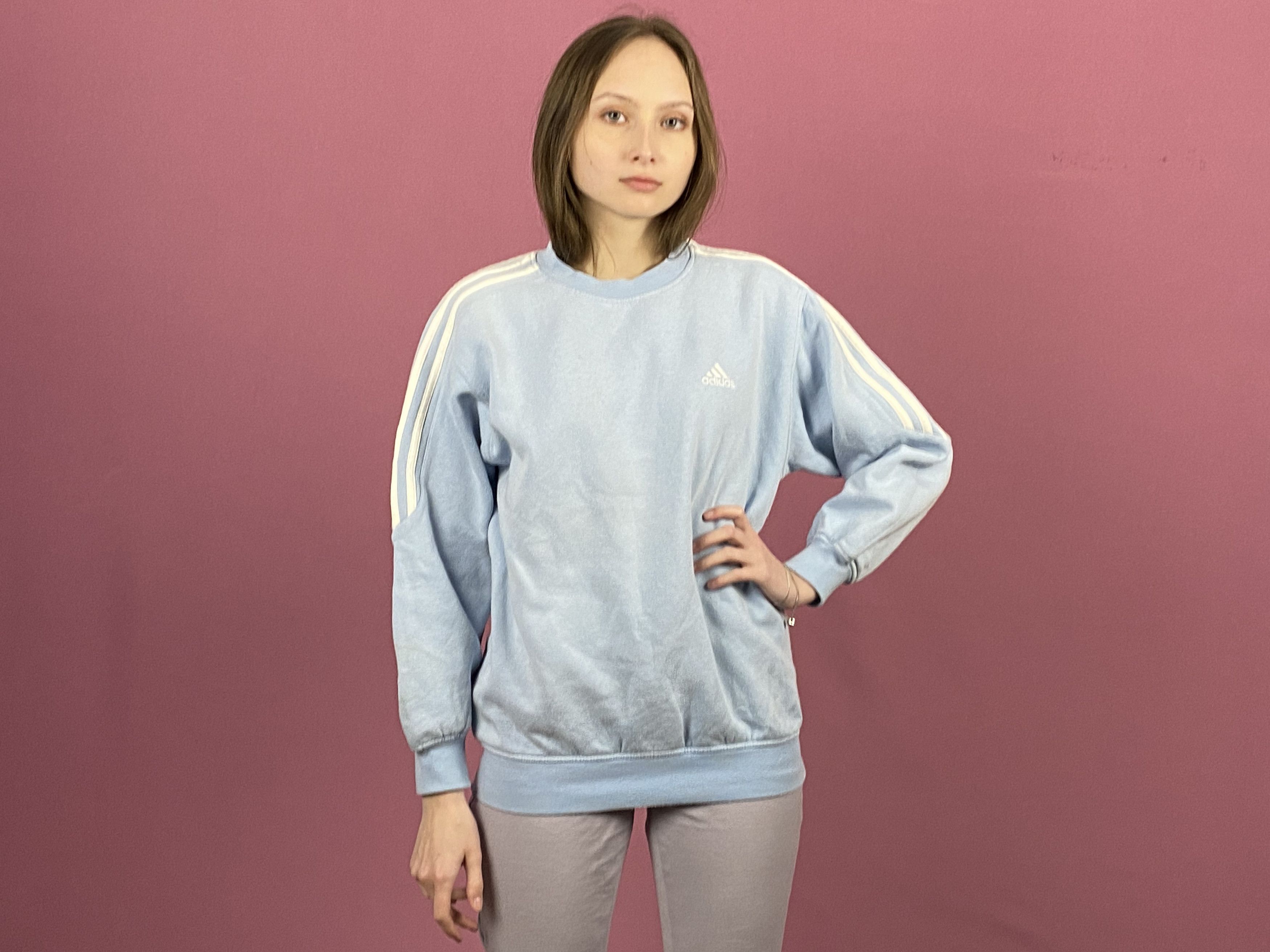 Adidas × Vintage Adidas Vintage Women's Sweatshirt - S Size S / US 4 / IT 40 - 4 Thumbnail