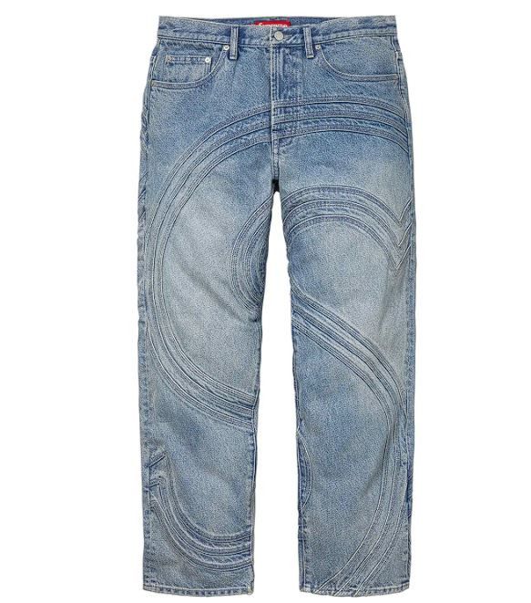 Supreme HJR Trompe L’oeil Loose Fit Jean Supreme HJR Trompe L'oeil Loose Fit Jean – YankeeKicks Online