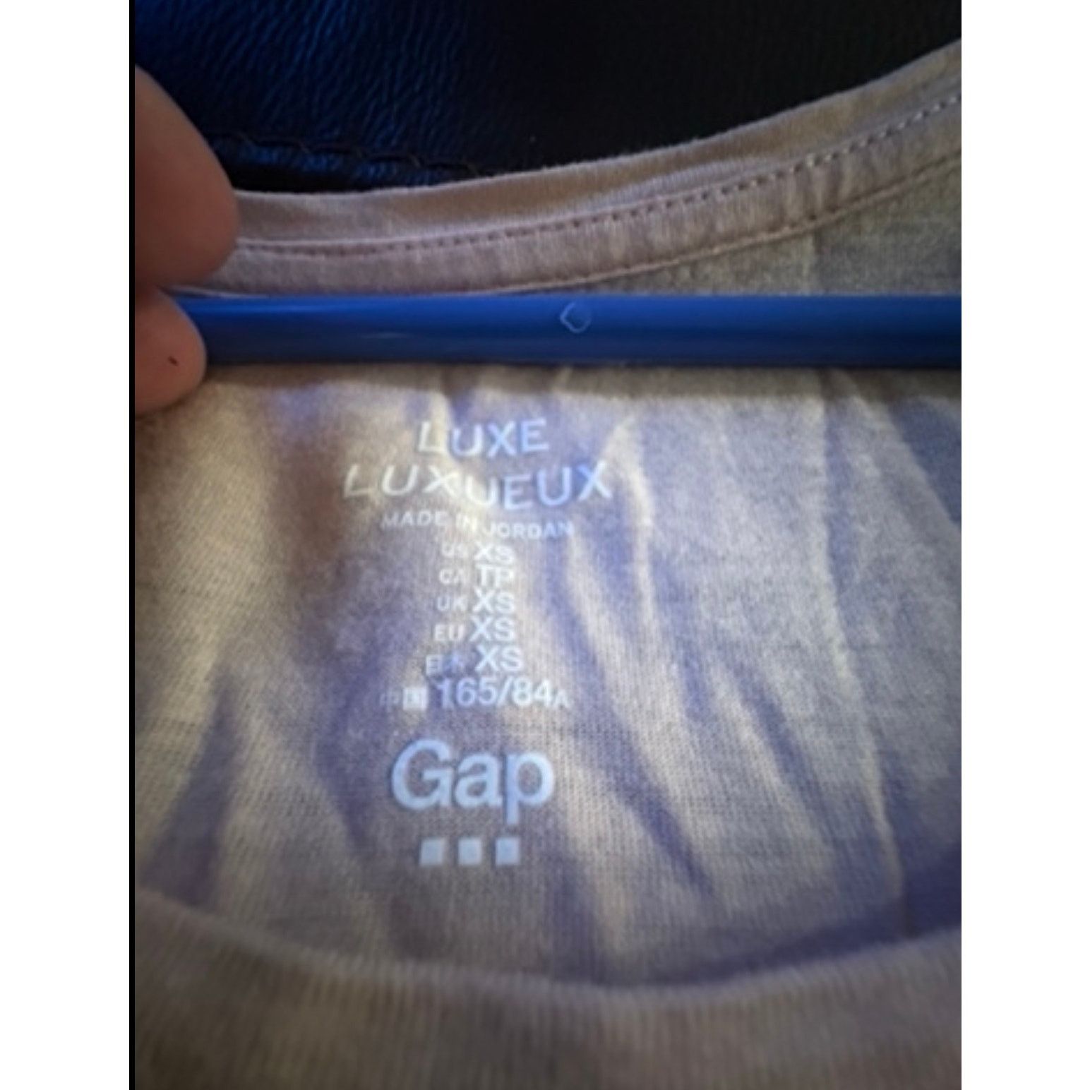 Gap GAP Luxe Tee Women’s XS Extra Small Short Sleeve T Shirt Size XS / US 0-2 / IT 36-38 - 4 Thumbnail