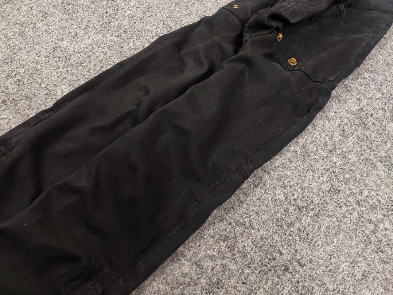 Zadig & Voltaire Zadig & Voltaire designer Black Denim Jeans straight fit Size 29" - 6 Thumbnail