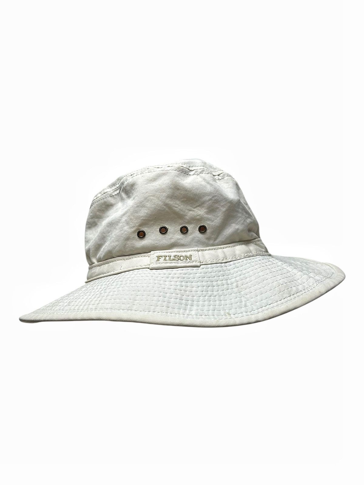 Filson × Vintage Vintage Cc Filson Co Summer Packer Hat Tan Dessert Sz Small Size 32 - 5 Thumbnail