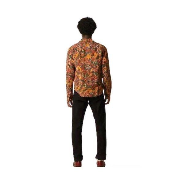 Corridor Corridor Mens Multi Marbleized Long Sleeve Collared Button U Size US L / EU 52-54 / 3 - 9 Thumbnail