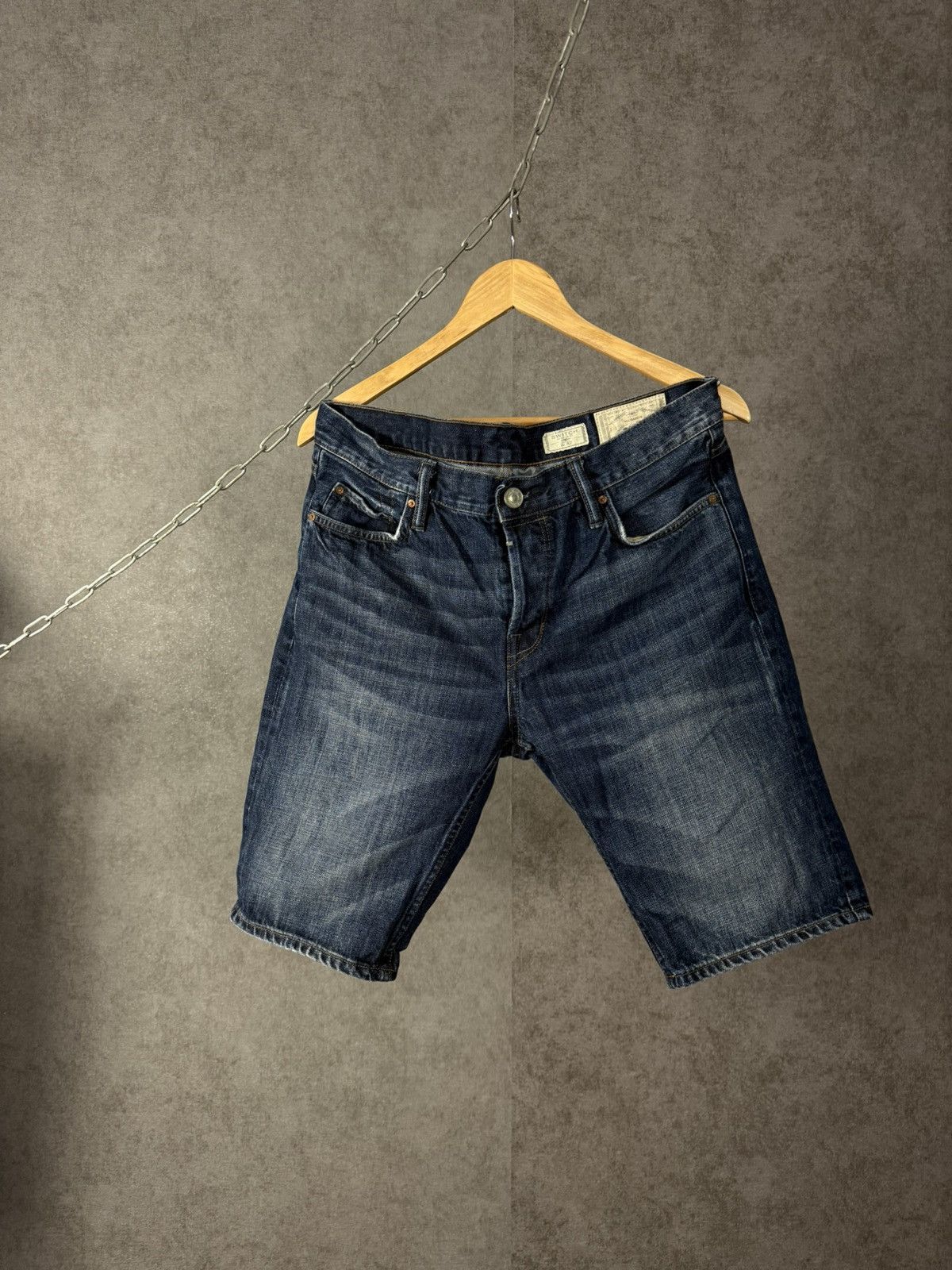 Allsaints Allsaints designer switch denim shorts Size US 32 / EU 48 - 1 Thumbnail