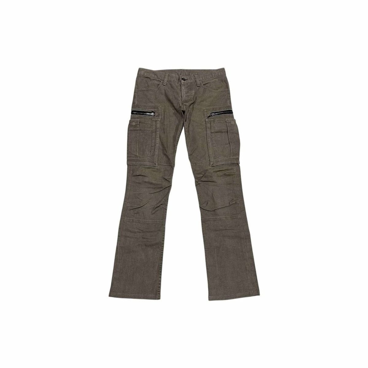 Shellac 🔥Sick Y2K Shellac Zipper Pants Size US 30 / EU 46 - 1 Thumbnail