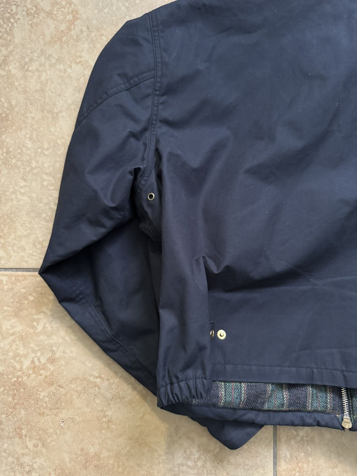 Kapital Kountry Kapital Navy Waxed Chore Jacket Size US XL / EU 56 / 4 - 8 Thumbnail