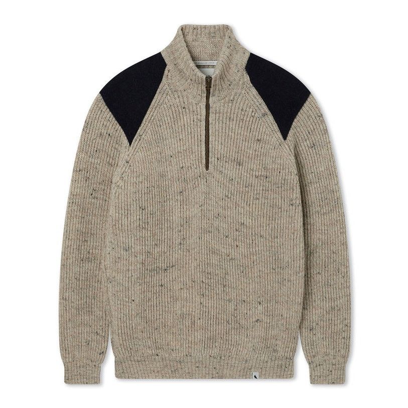 Peregrine Peregrine Bexley Quarter Zip Jumper - Wool - Large Size US L / EU 52-54 / 3 - 1 Thumbnail