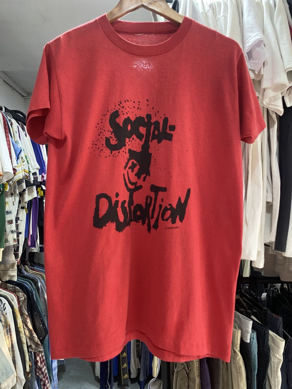 Band Tees Vintage Social Distortion 80s Size US L / EU 52-54 / 3 - 1 Thumbnail