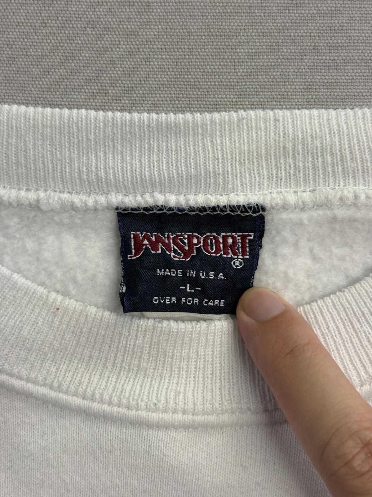 Jansport Vintage University of Michigan Crewneck Seal 1817 White - L Size US L / EU 52-54 / 3 - 2 Thumbnail