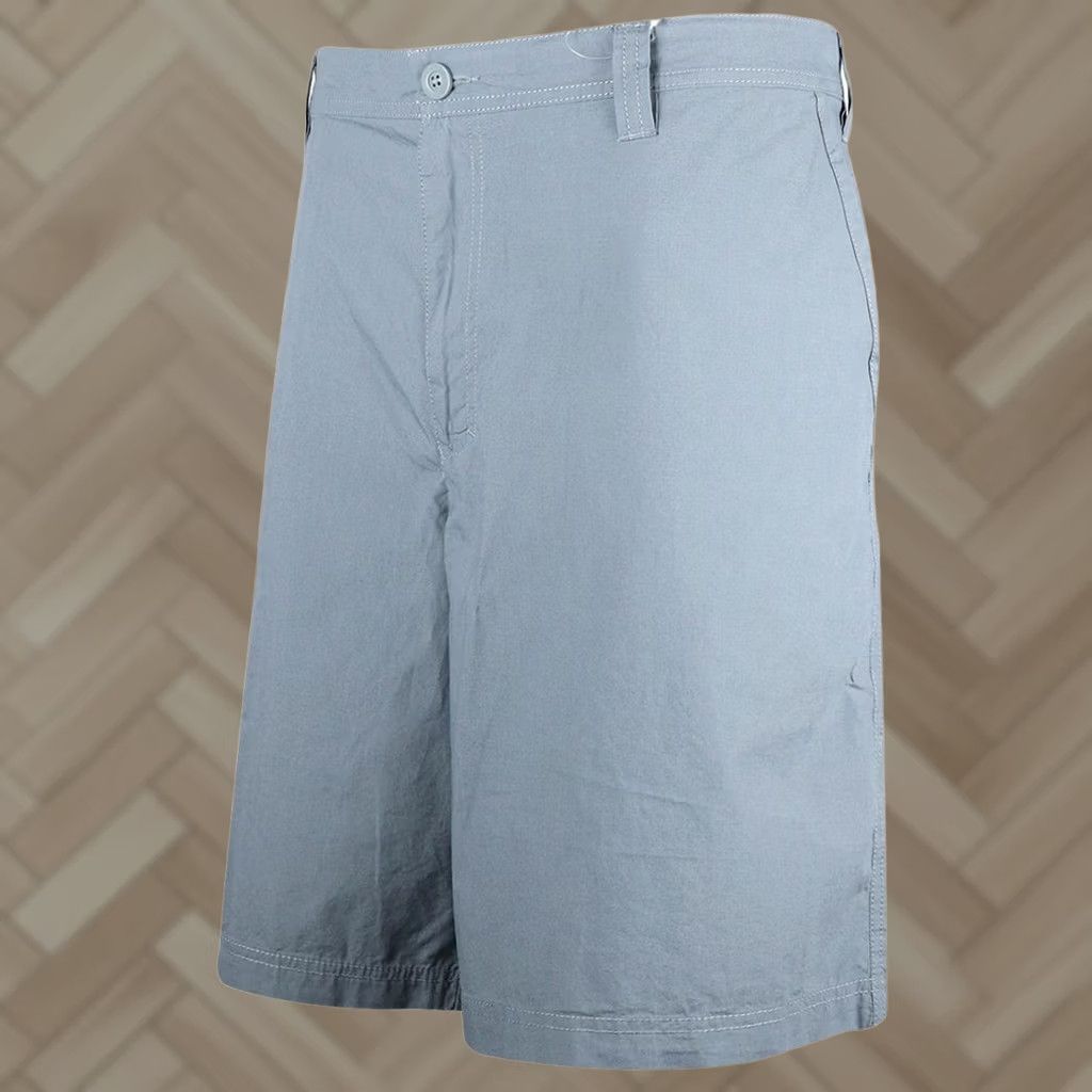 Vintage Columbia Men's Smoke Grey Washed Out Chino Shorts Inseam 10" Size US 42 / EU 58 - 1 Thumbnail