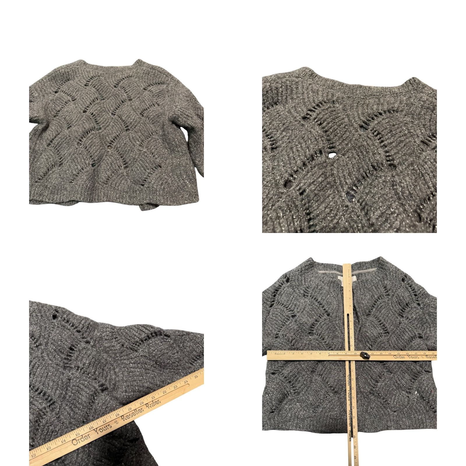 Brochu Walker Brochu Walker Restoin Grey Open Front Cardigan Small Alpaca Wool Blend User: Brochu Walker Restoin Grey Open Front Cardigan Small Alpaca Wool Blend Size S / US 4 / IT 40 - 8 Thumbnail