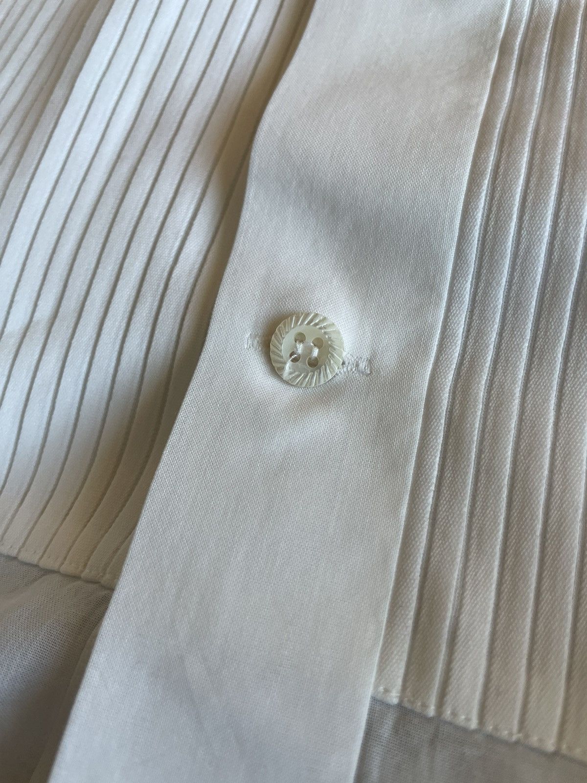 Stefano Ricci Pleated-bib tuxedo shirt Size 48R - 4 Thumbnail