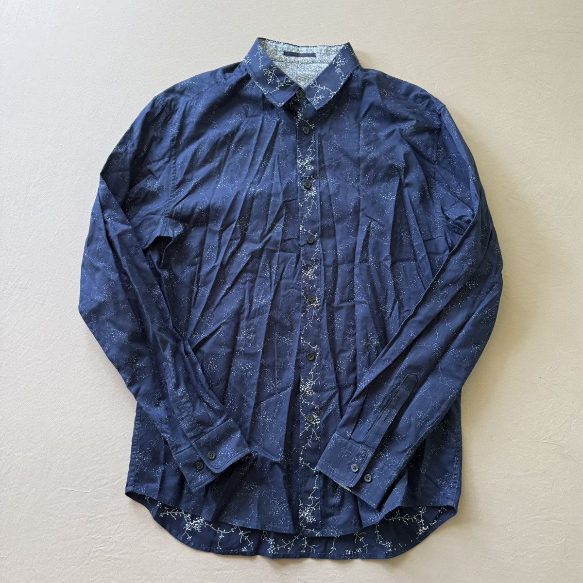 Elie Tahari Elie Tahari Cotton abstract botanical Button Up Shirt Size US L / EU 52-54 / 3 - 1 Thumbnail