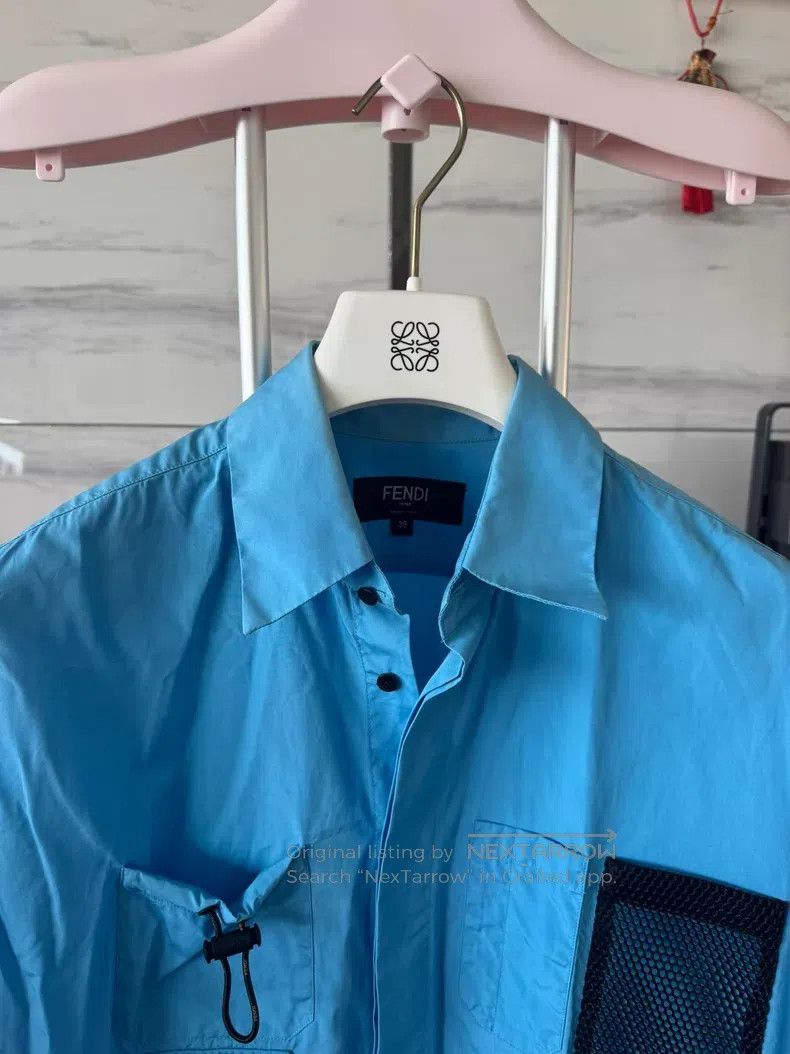 Fendi Fendi size 39 Short Sleeve Shirt Size US XXS / EU 40 - 7 Thumbnail