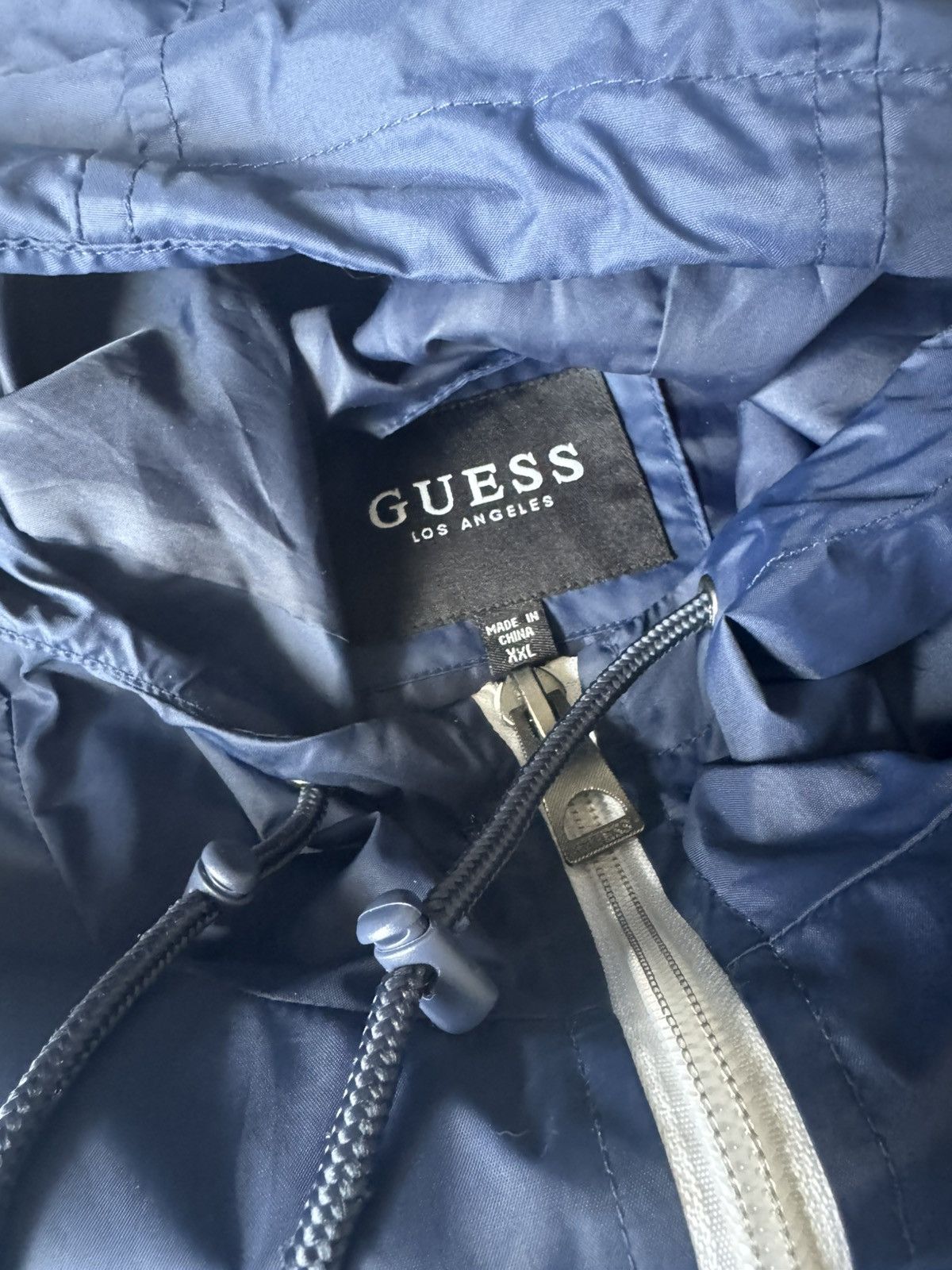 Guess Guess Nylon Quarter Zip Jacket Size US XXL / EU 58 / 5 - 5 Thumbnail