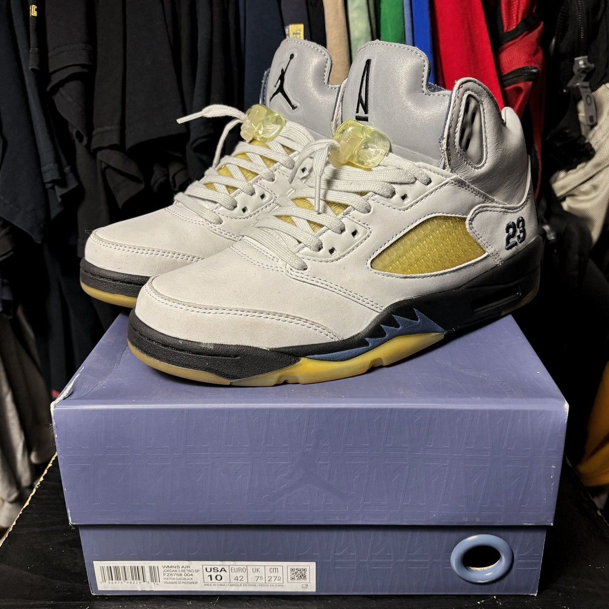 A Ma Maniere × Jordan Brand Jordan Retro 5 x A Ma Maniére “Dawn” Women Sz10 Men’s 8.5 Size US 8.5 / EU 41-42 - 1 Thumbnail