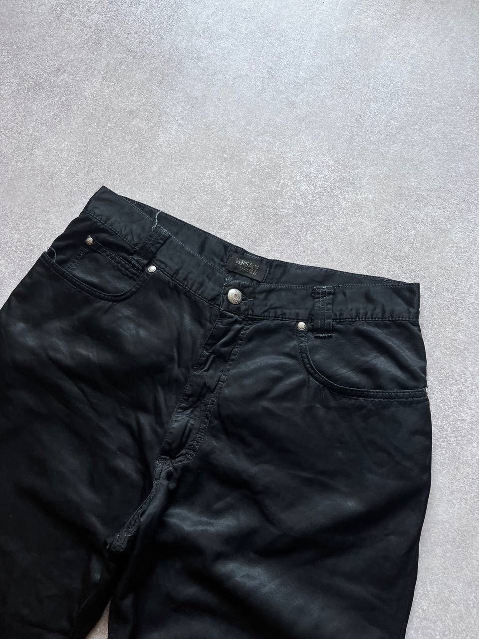 Versace Vintage Versace Silk Baggy Pants Y2K 34 + Dolce Embroidery Size US 34 / EU 50 - 10 Thumbnail