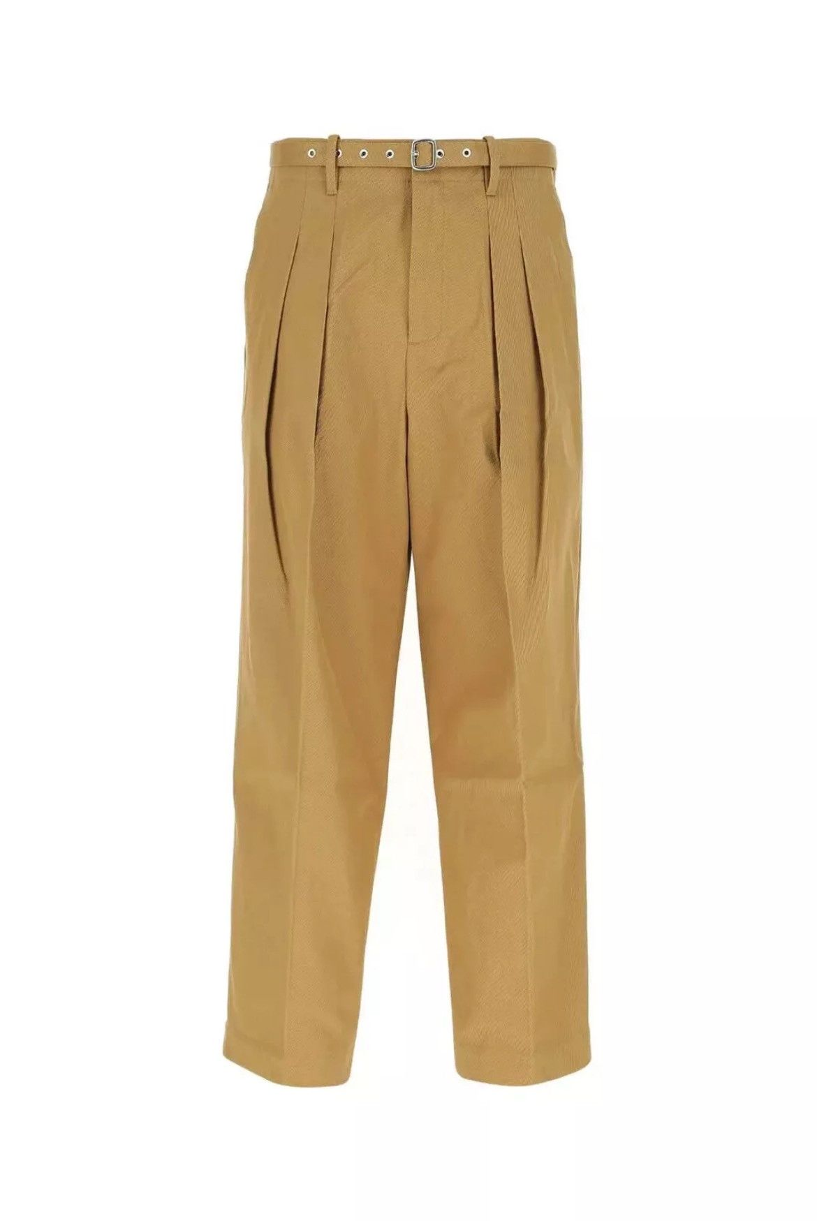 JW Anderson JW Anderson Calvary Twill Front Pleat Trousers Size US 40 / EU 56 - 1 Thumbnail