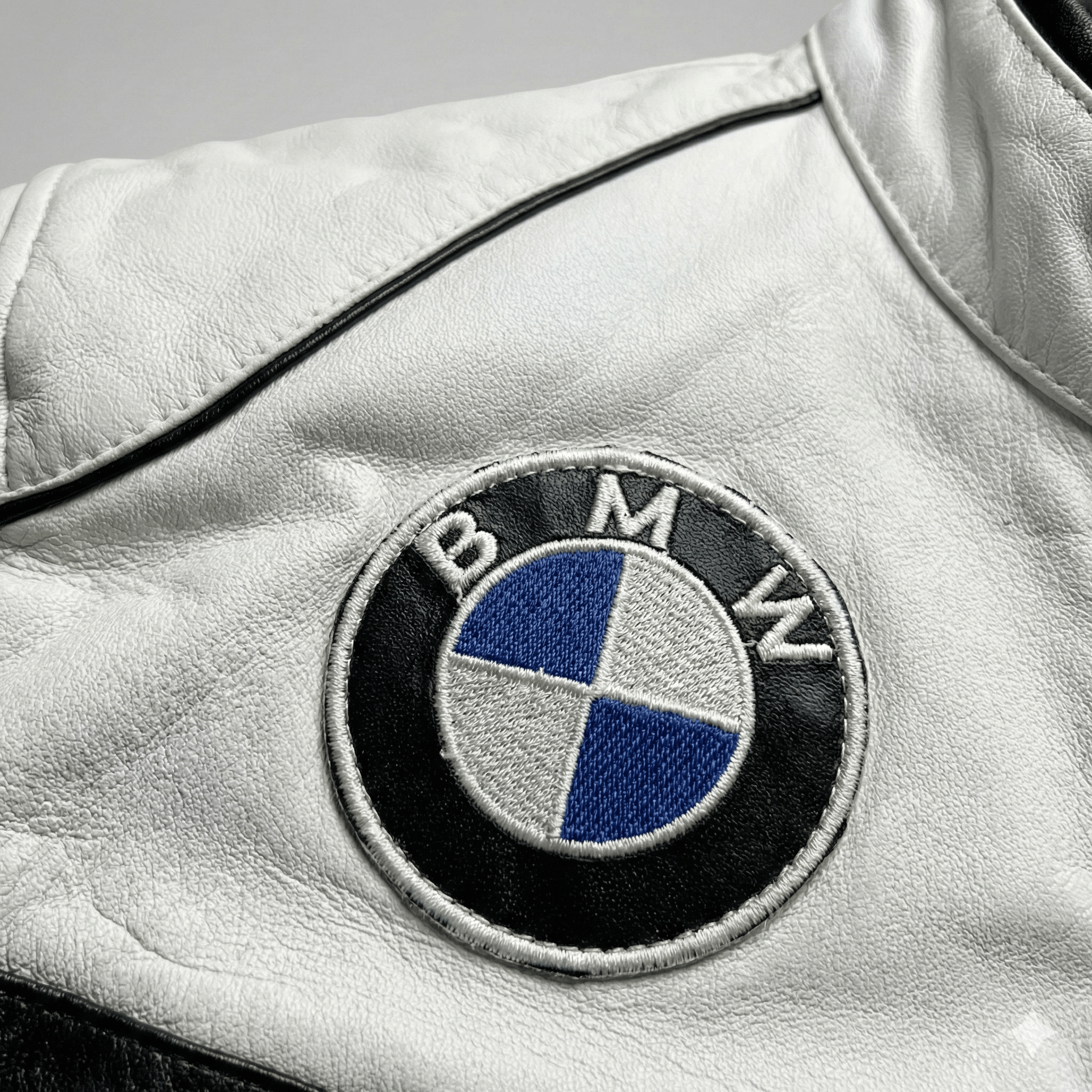 BMW 🔥 Vintage BMW Williams F1 Team Leather Racing Jacket Y2K Size XL / US 12-14 / IT 48-50 - 7 Thumbnail