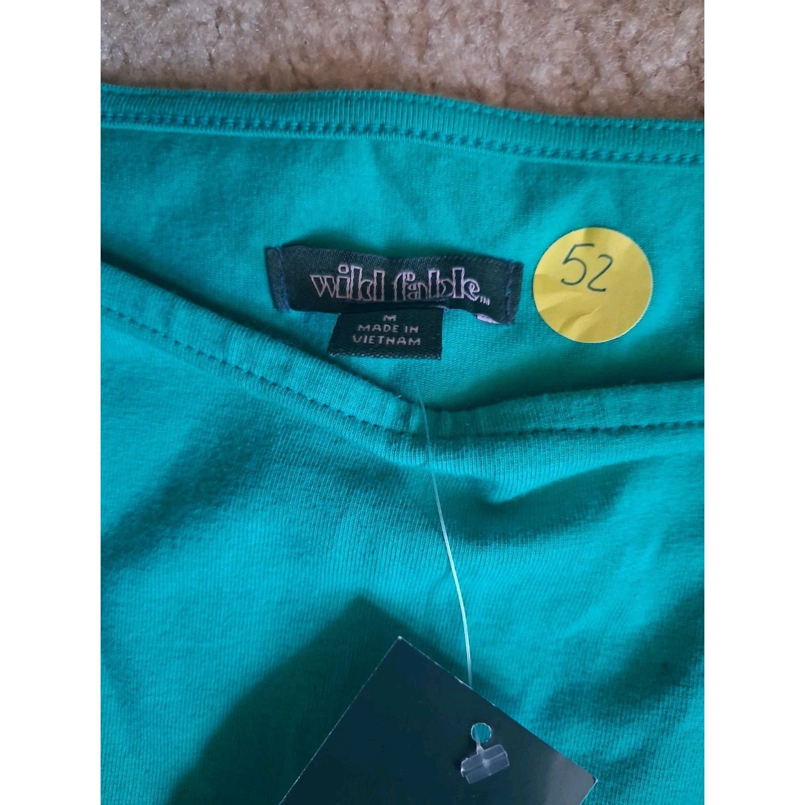 Wild Things Wild Fable Green Tank Dress Strappy Sleeveless Square Neck M Size M / US 6-8 / IT 42-44 - 2 Thumbnail