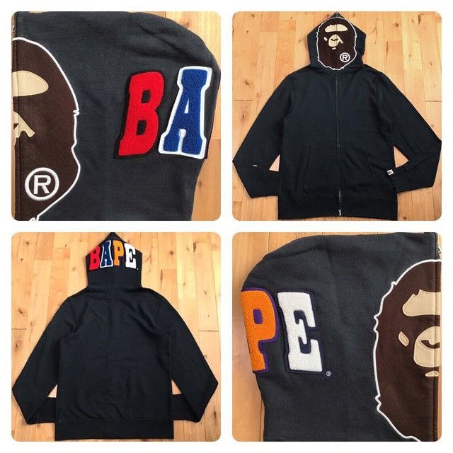 Bape BAPE Ape head full zip hoodie a bathing ape Size US XL / EU 56 / 4 - 1 Thumbnail