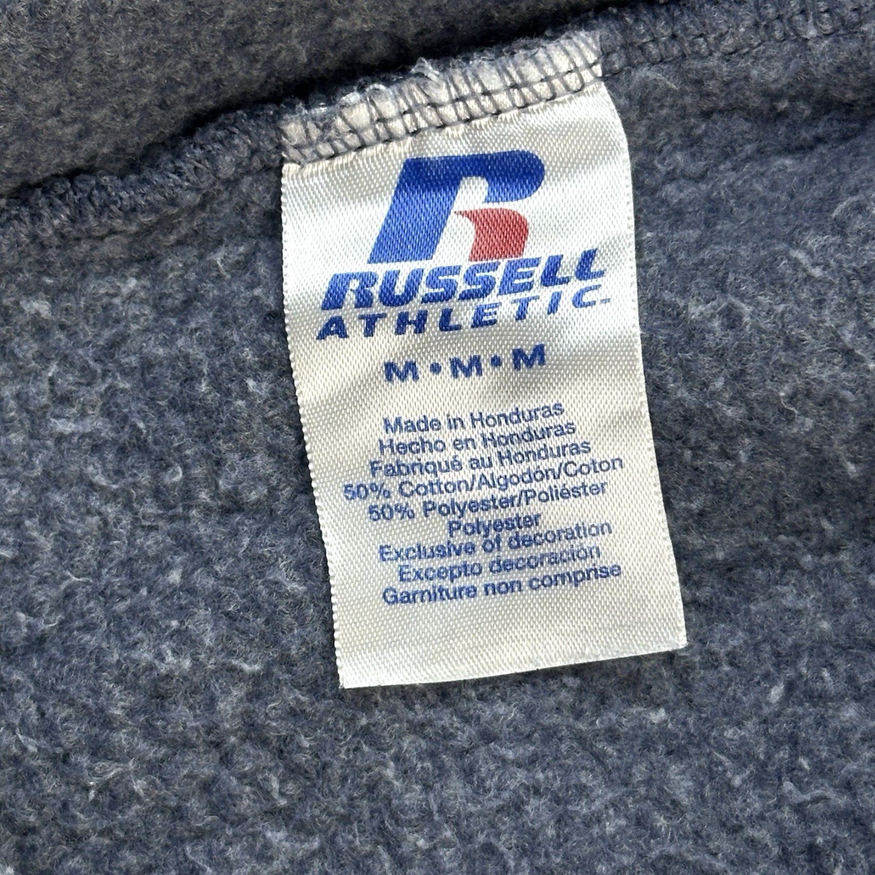 Russell Athletic VINTAGE Russell Athletic Pants Mens M Blue Jogger Sweatpants Activewear 90s Logo Retro USA Size US 31 - 7 Thumbnail