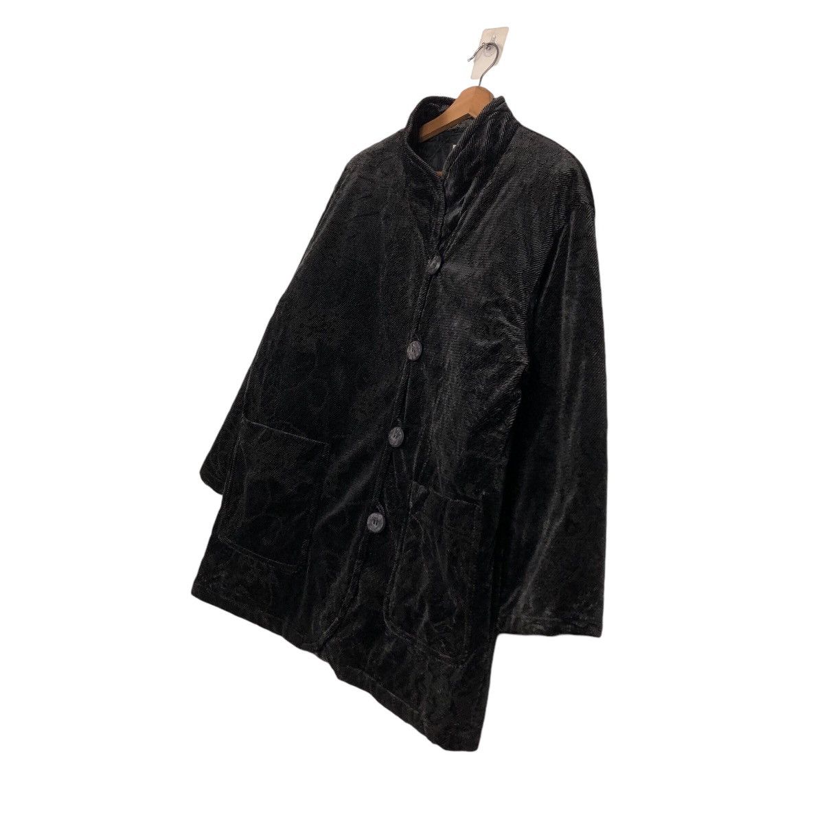Japanese Brand × Vintage 📌Vintage Chore Button Jacket Rich Black Vinvert Size US L / EU 52-54 / 3 - 3 Thumbnail