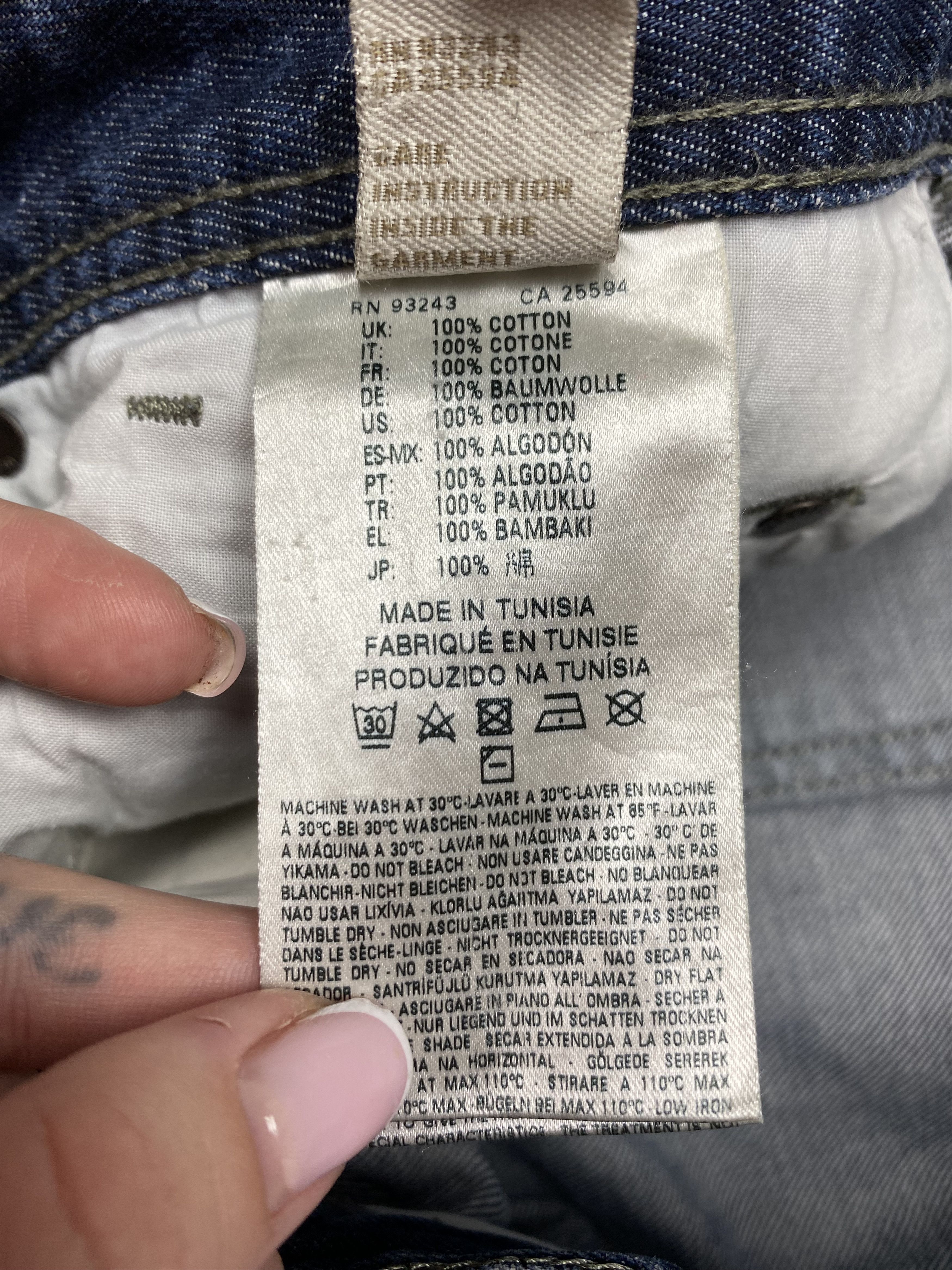 Diesel Diesel Vintage Mens Waykee Denim Pants Jeans Size US 34 / EU 50 - 6 Thumbnail