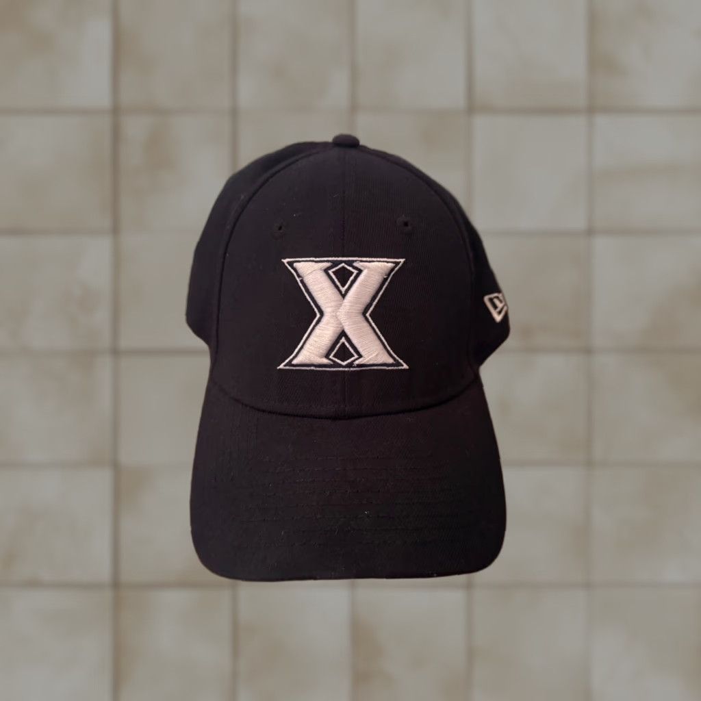 New Era Xavier Musketeers New Era 39Thirty Fitted Hat Cap Blue Sz L / XL Mens Wool Solid Casual Baseball Cap Size ONE SIZE - 1 Thumbnail
